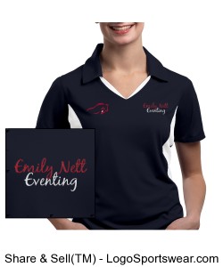 Embroidered Sport-Wick Ladies Polo Design Zoom